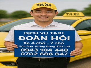 Xe dịch vụ KRông Bông lên Buôn Mê Thuột