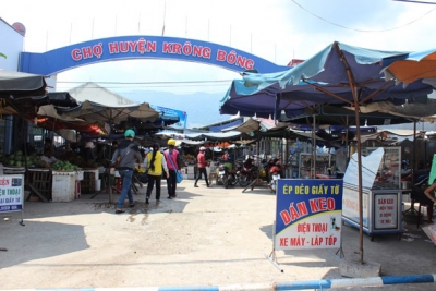 Thị trấn Krông Kmar (Krông Bông): Đẩy mạnh phát triển thương mại, dịch vụ