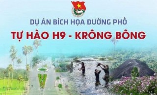Khởi động dự án Bích Họa Đường Phố : Tự hào H9 - Krông Bông